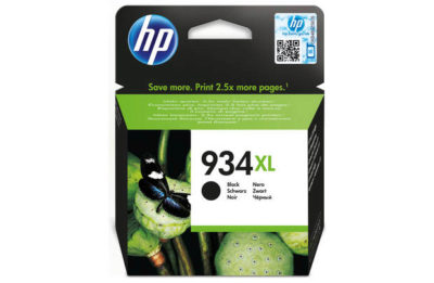 HP 934XL Black Ink Cartridge.